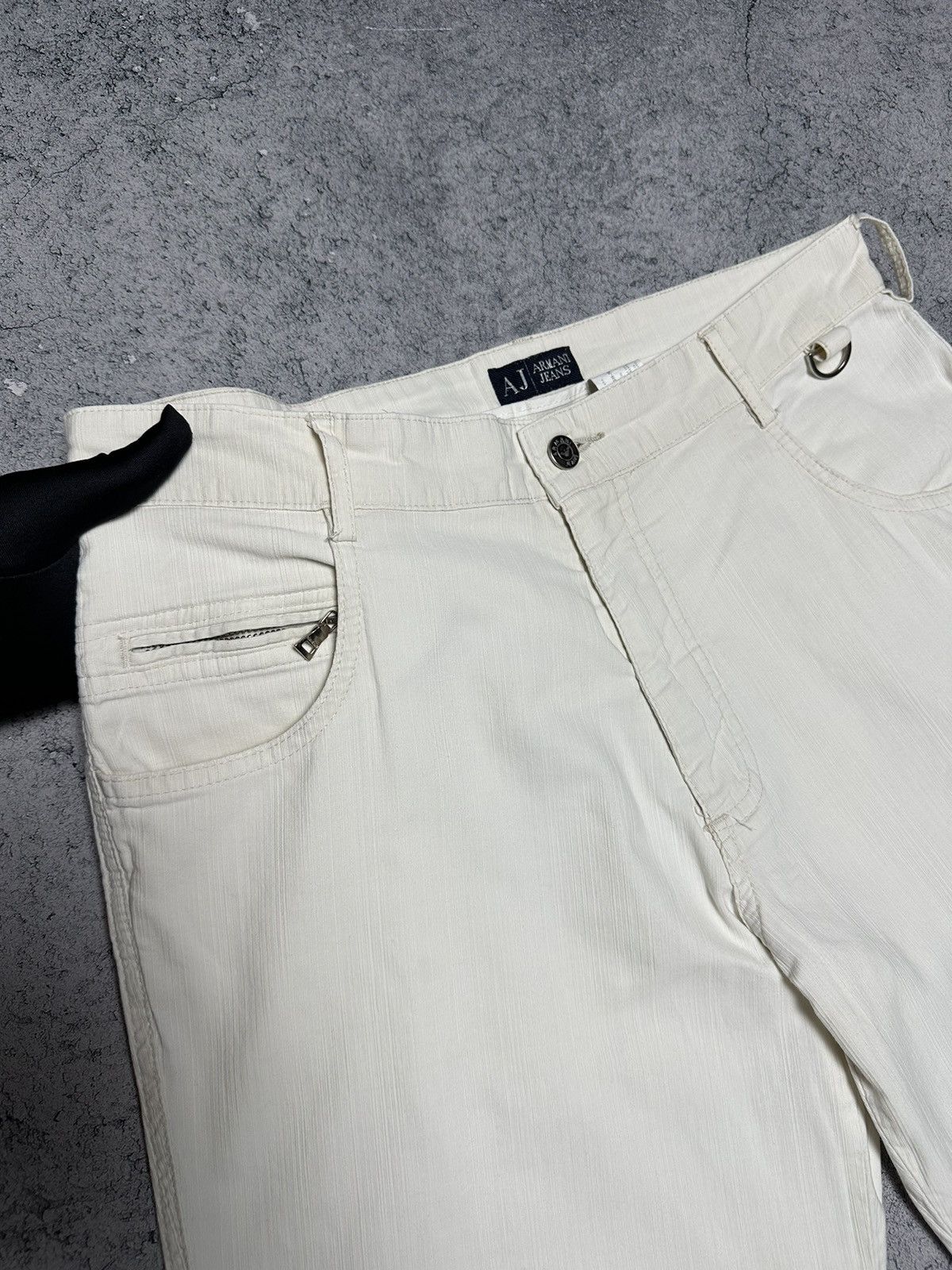 Giorgio Armani Vintage Armani Jeans Metal Logo Pants Jeans Size US 33 - 15 Thumbnail