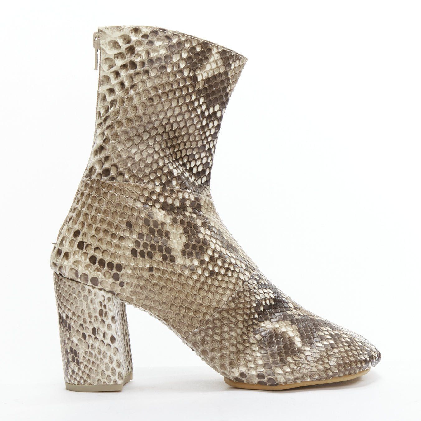 Junya Watanabe JUNYA WATANABE scaled animal print leather round toe boots M Size US 8.5 / IT 38.5 - 1 Thumbnail