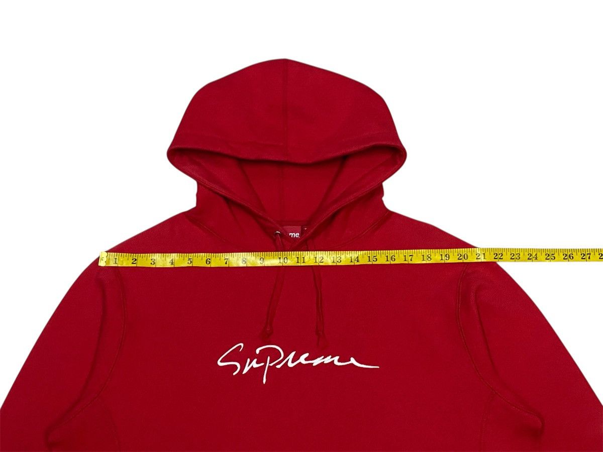 Supreme Supreme Classic script Hoodie Size US L / EU 52-54 / 3 - 17 Thumbnail