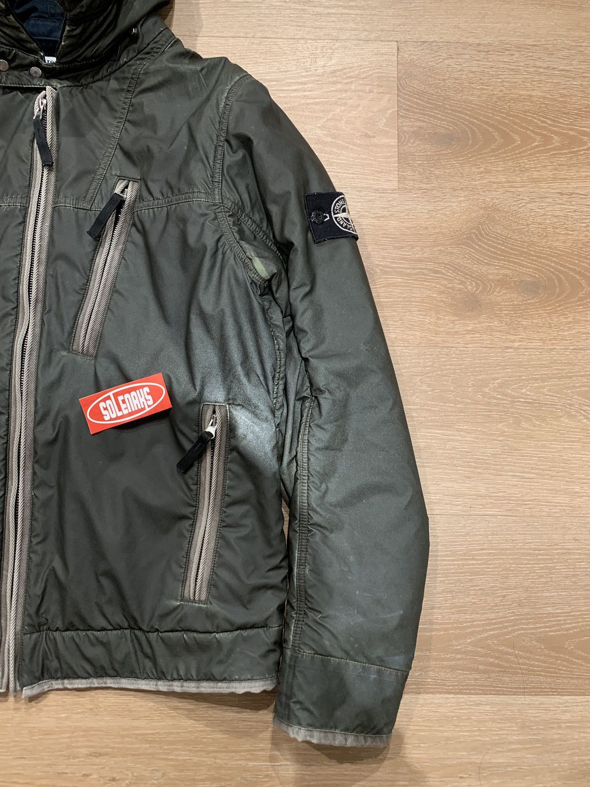 Stone Island Stone island liquid reflective jacket rare Size US M / EU 48-50 / 2 - 3 Thumbnail