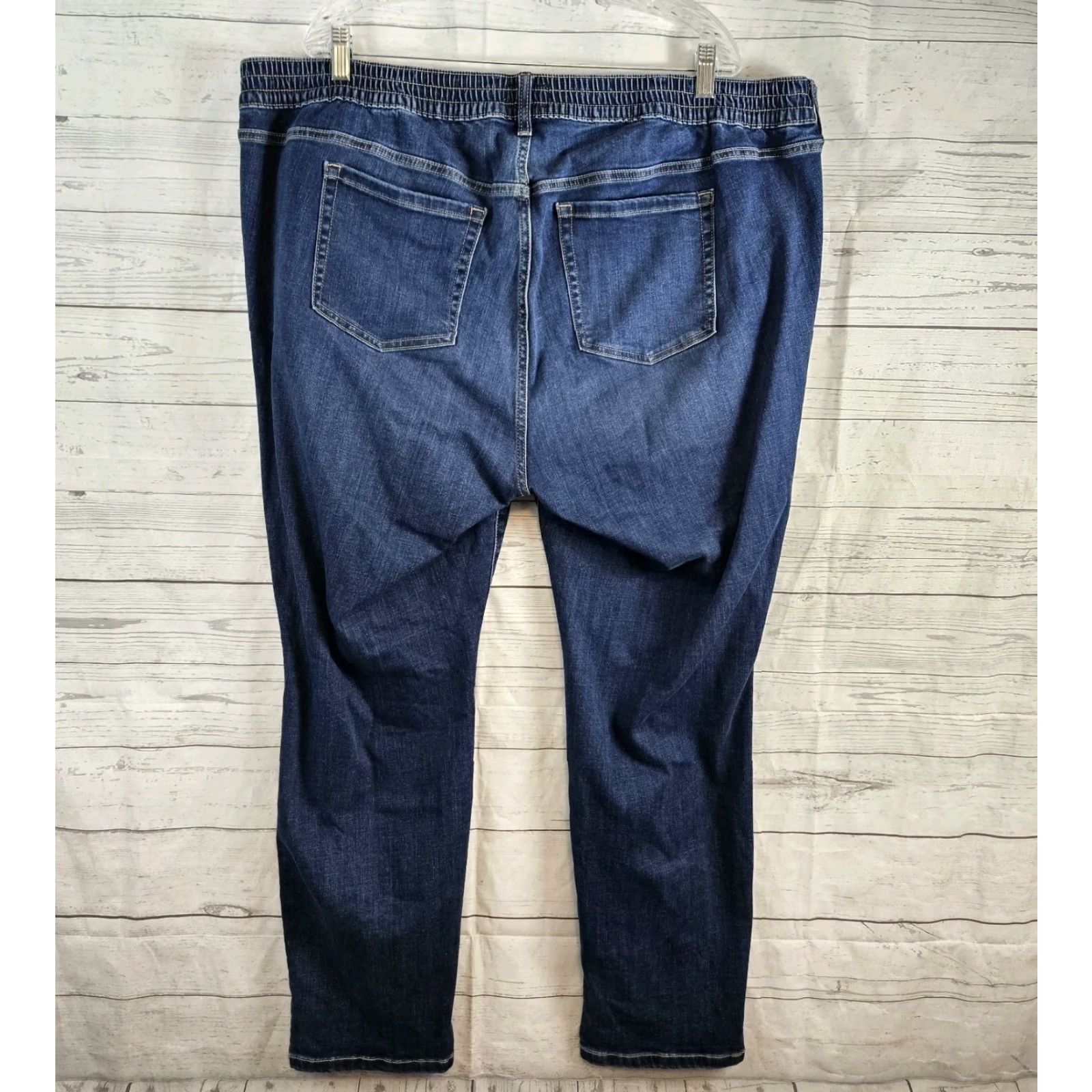 Torrid **Torrid Women's Blue High Rise Size 3X Distressed Straight Leg Jeans** User: Torrid Women's Blue High Rise Size 3X Distressed Straight Leg Jeans Size 40" / US 18 - 3 Thumbnail