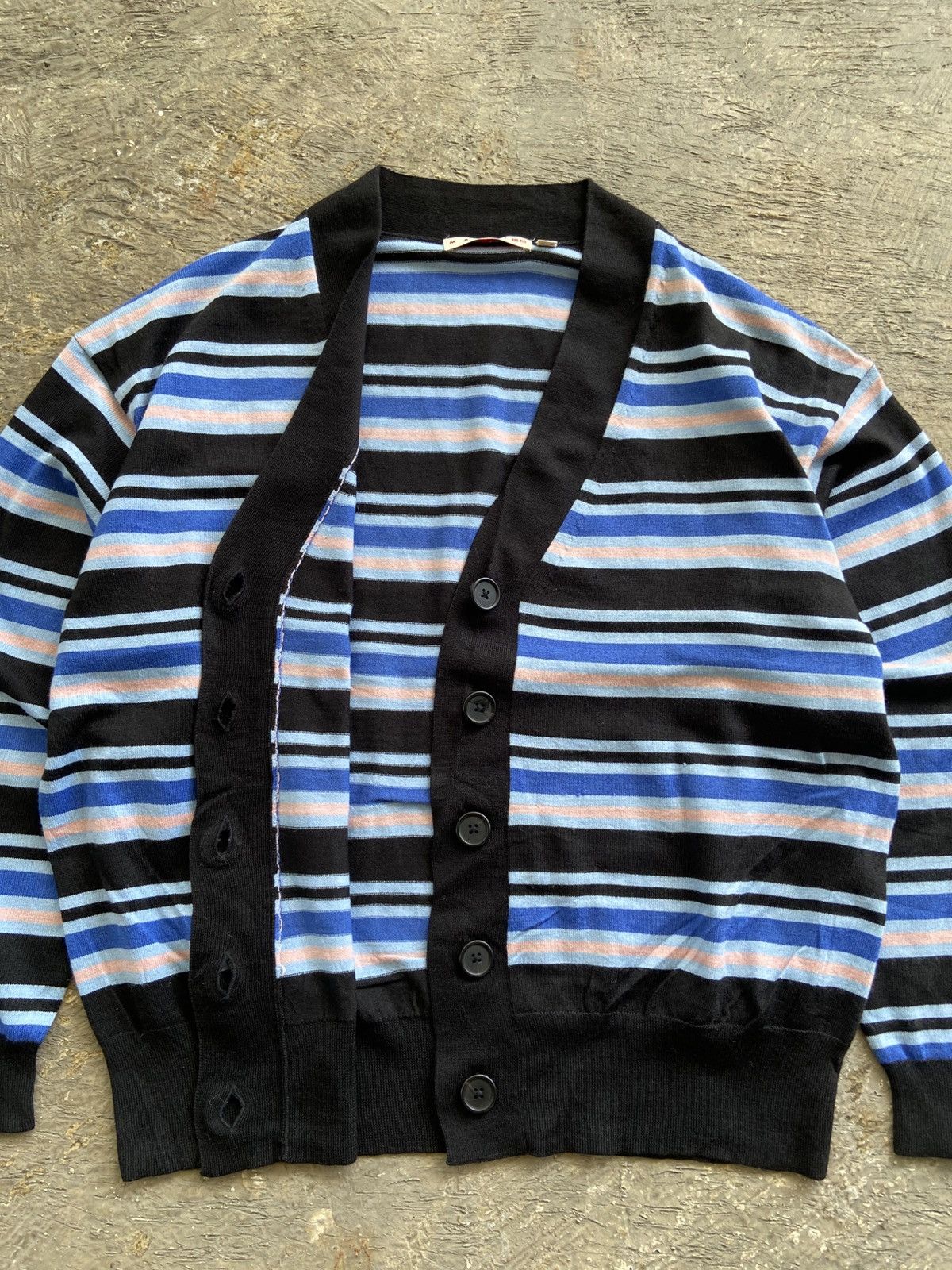Marni × Uniqlo Marni x Uniqlo - Stripe Multi Colour Cardigan Knitwear Size US M / EU 48-50 / 2 - 6 Thumbnail