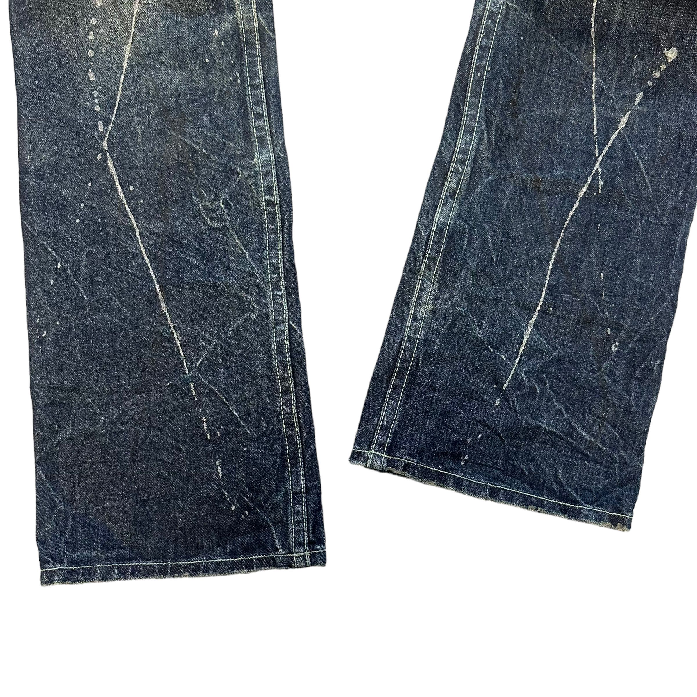 Japanese Brand Xfrm WILD JEANS #8514-012 Size 31" - 8 Thumbnail
