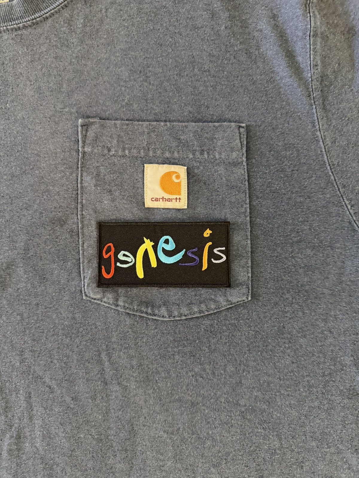 Carhartt Custom Carhartt Genesis Band T Shirt Size US L / EU 52-54 / 3 - 2 Thumbnail