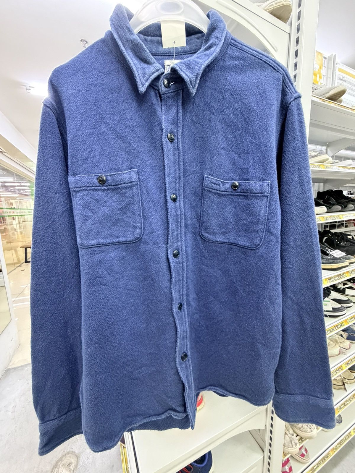 Tenderloin TENDERLOIN Japan K-7 Indigo Work Shirt Size US M / EU 48-50 / 2 - 1 Thumbnail