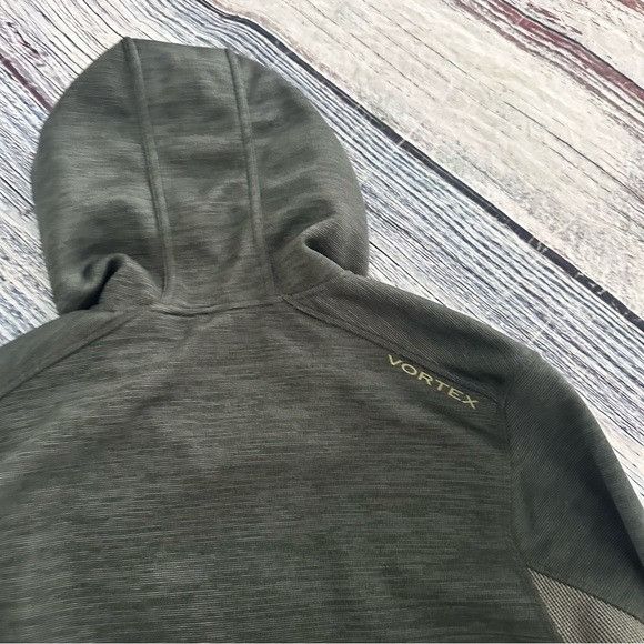 Other VORTEX Green/Gray Hooded 1/4 Zip Pullover Sweatshirt Size US M / EU 48-50 / 2 - 8 Thumbnail