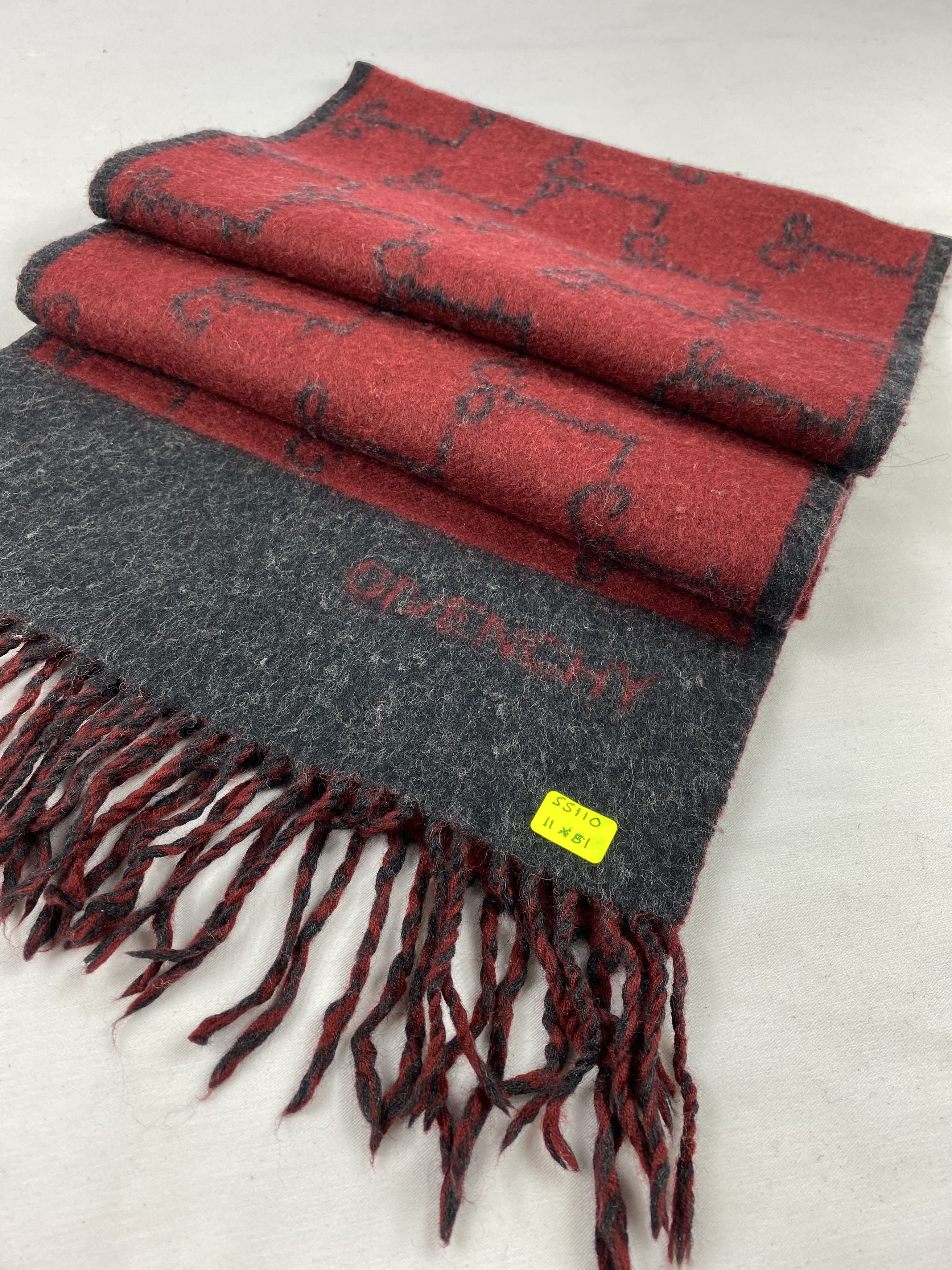 Vintage Givenchy Scarf / Muffler / Neckwear Size ONE SIZE - 3 Thumbnail