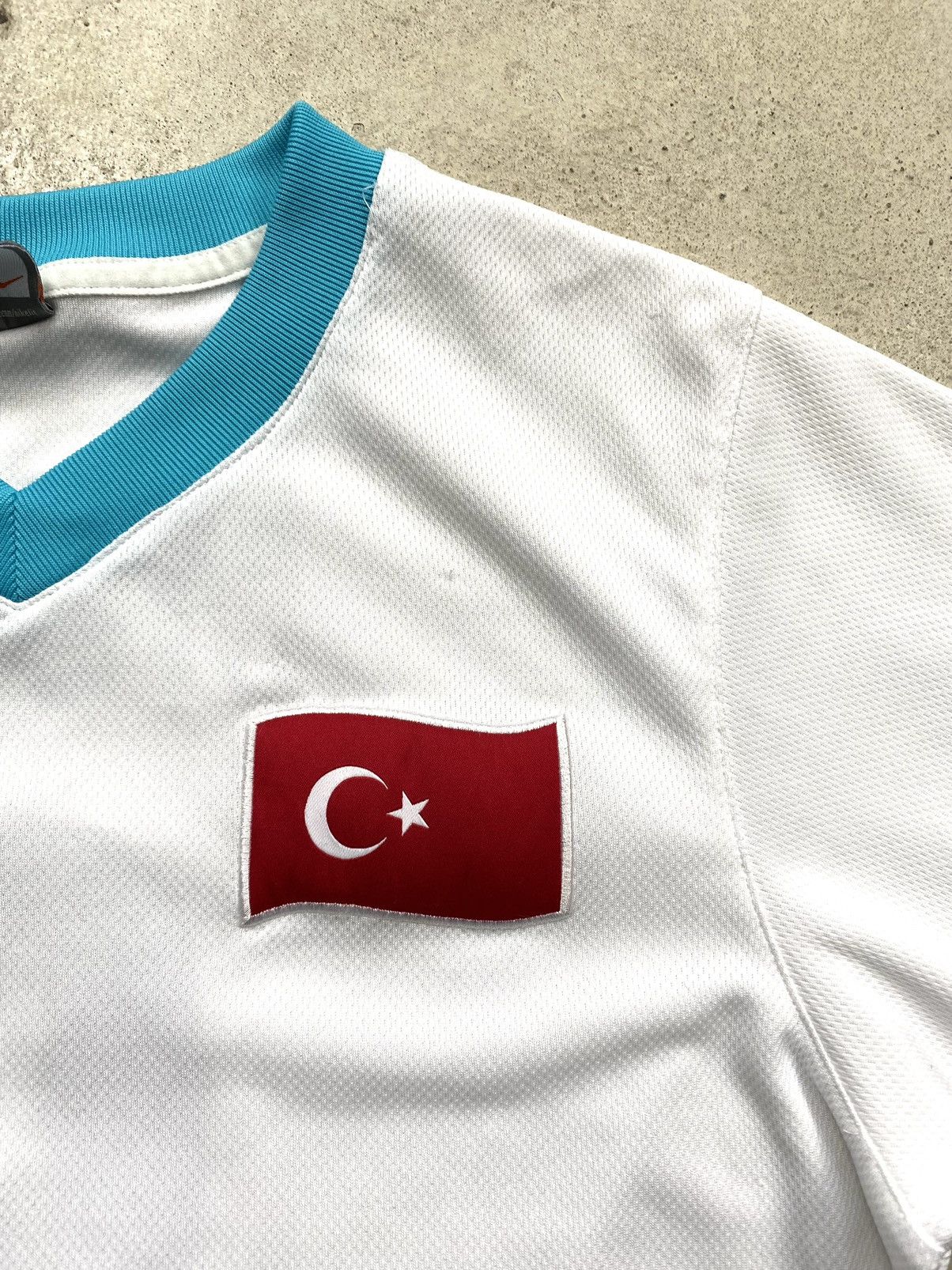 Nike × Vintage Vintage Nike Turkey Soccer Jersey T Shirt Football Size US S / EU 44-46 / 1 - 4 Thumbnail