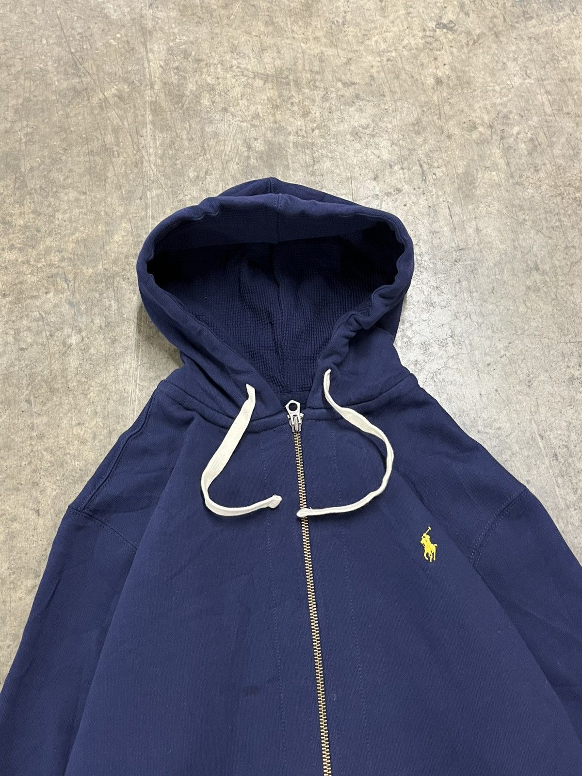 Polo Ralph Lauren × Vintage Polo Ralph Lauren vintage zip up thermal lined hoodie hype Size US XL / EU 56 / 4 - 5 Thumbnail