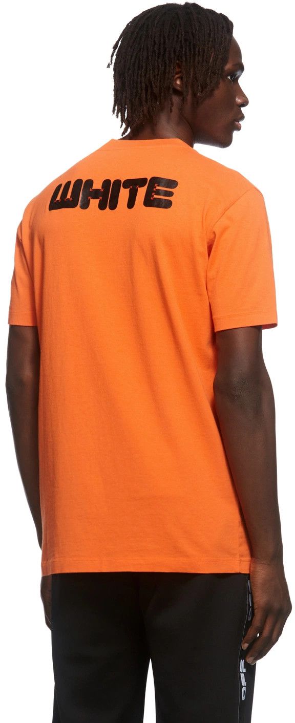 Off-White Orange Rubber Arrow Font Logo T-Shirt Size US S / EU 44-46 / 1 - 3 Thumbnail