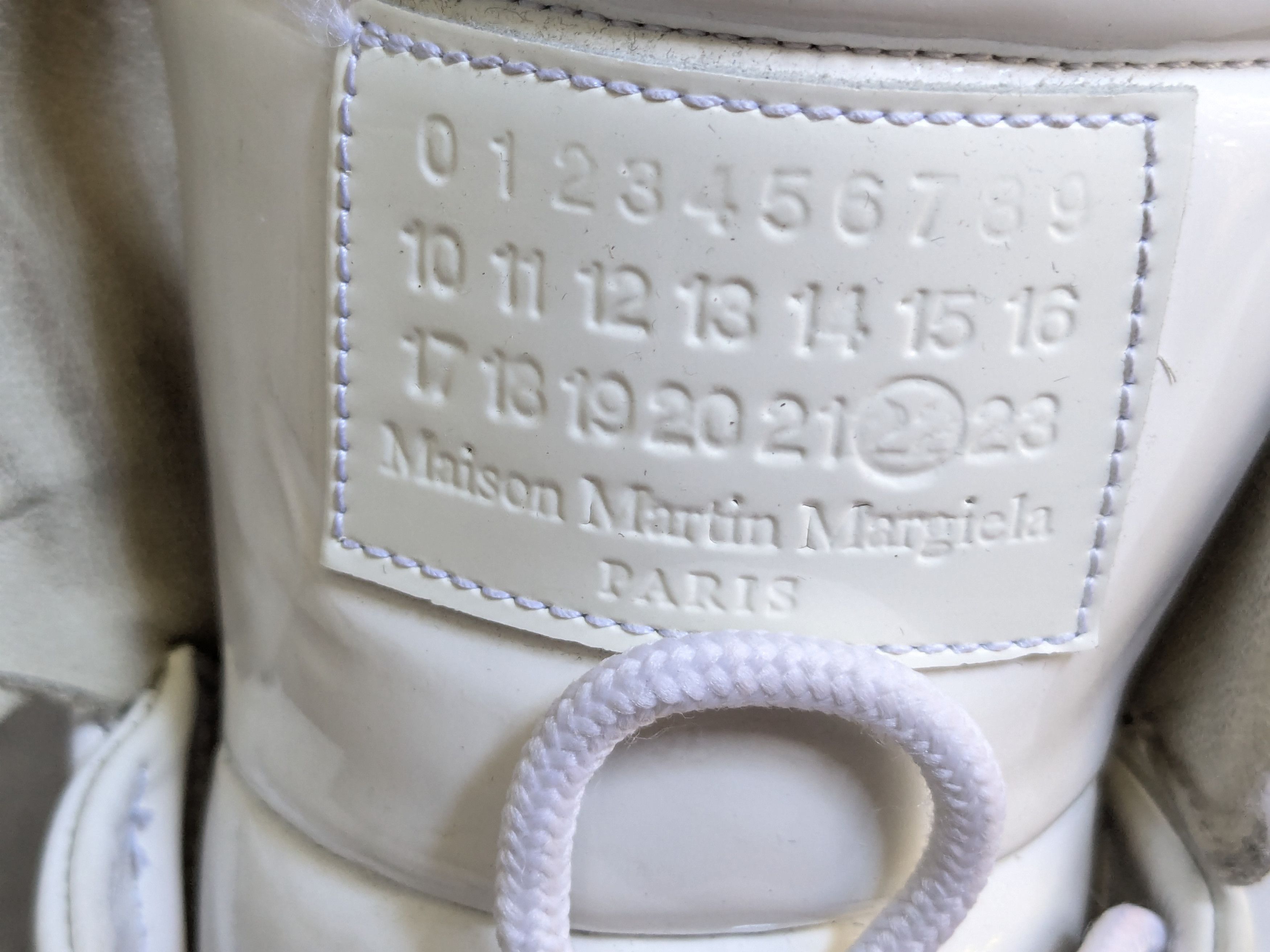 Maison Margiela Maison Margiela Future White 10 43 High Tops Patent Leather Size US 10 / EU 43 - 7 Thumbnail