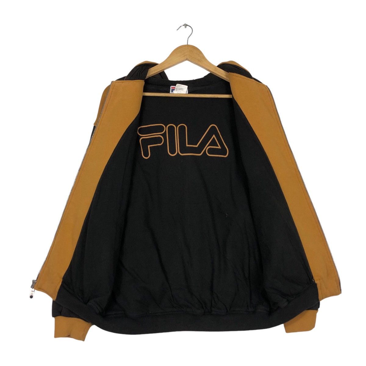 Fila × Japanese Brand × Vintage Vintage Fila Jacket Hoodie 90s Style Streetwear Medium Size US M / EU 48-50 / 2 - 12 Thumbnail