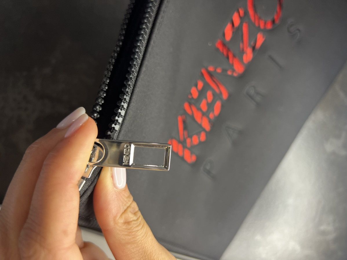 Kenzo Kenzo Tiger Embroidered Pouch Black/Multicolor Size ONE SIZE - 4 Thumbnail