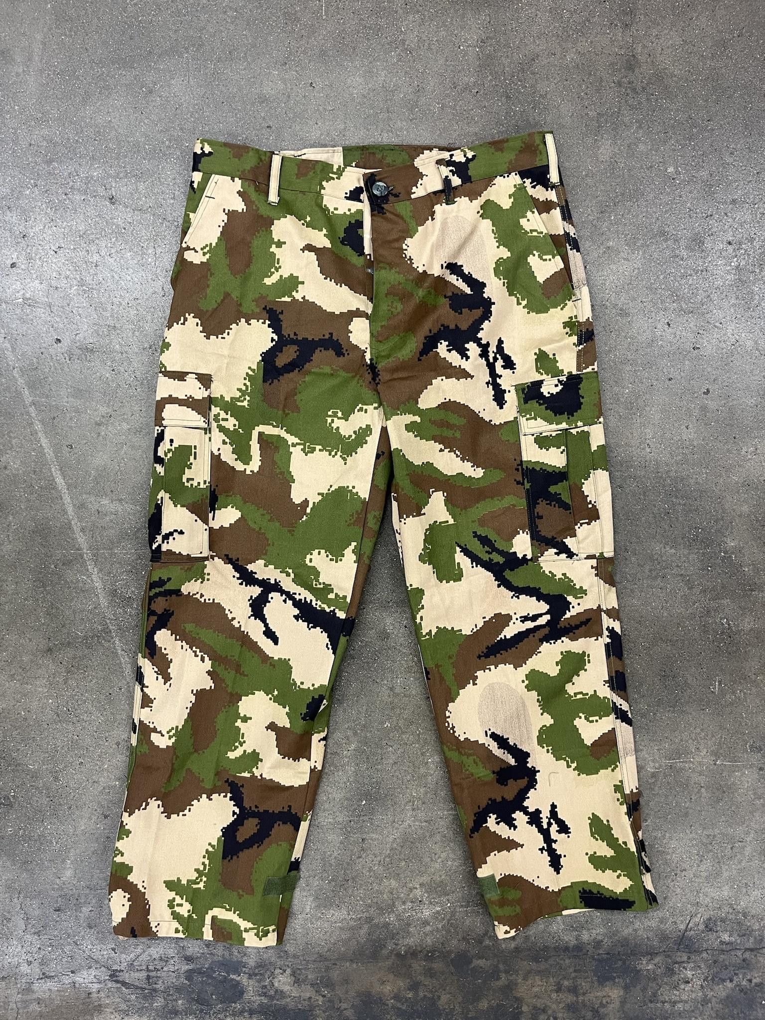 image of Chinese Military Cargo Pants in Camo, Men's (Size 36)