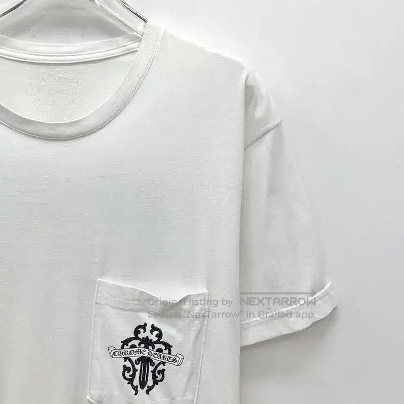Chrome Hearts Chrome Hearts White Cotton T-Shirt for Men . Size US L / EU 52-54 / 3 - 3 Thumbnail