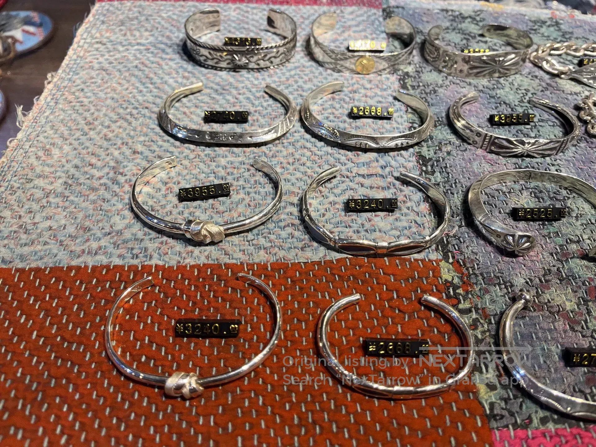 Larry Smith LARRY SMITH Silver Cuff Bracelets Collection. Size ONE SIZE - 4 Thumbnail