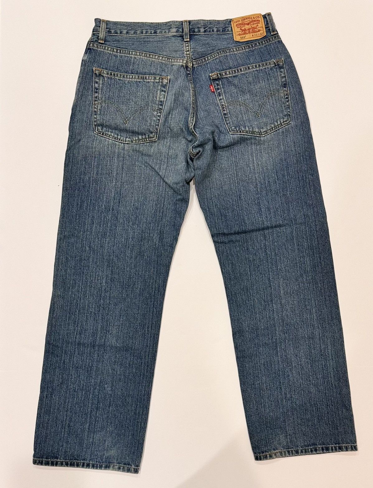 Levi's Levi’s 569 Wide Leg Jeans Size US 33 - 2 Thumbnail