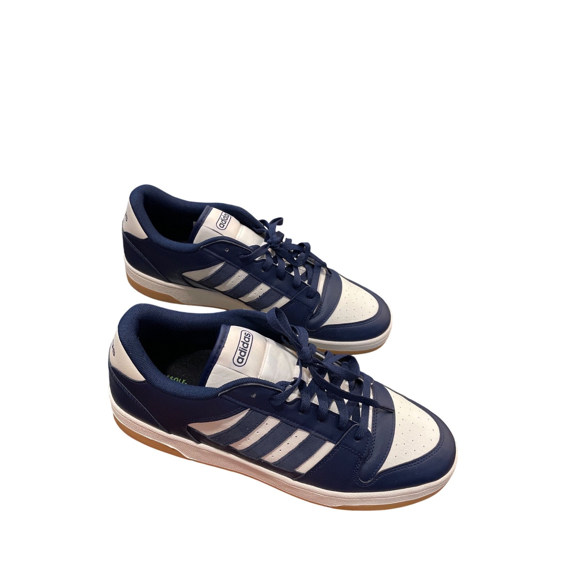 Adidas Adidas Break Start mens navy white gum low top sneakers sz 1 Size US 13 / EU 46 - 3 Thumbnail