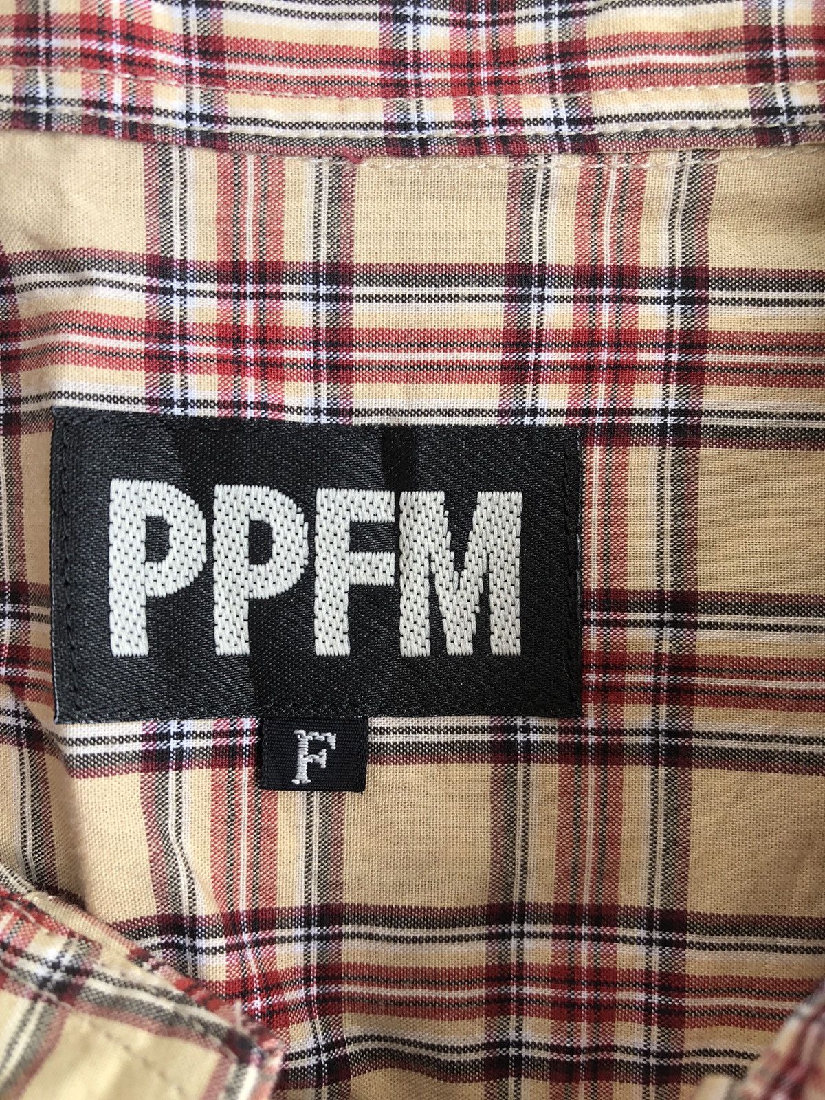 If Six Was Nine × Japanese Brand × PPFM Ppfm Stripe Long Sleeve Button Shirt Size US S / EU 44-46 / 1 - 6 Thumbnail