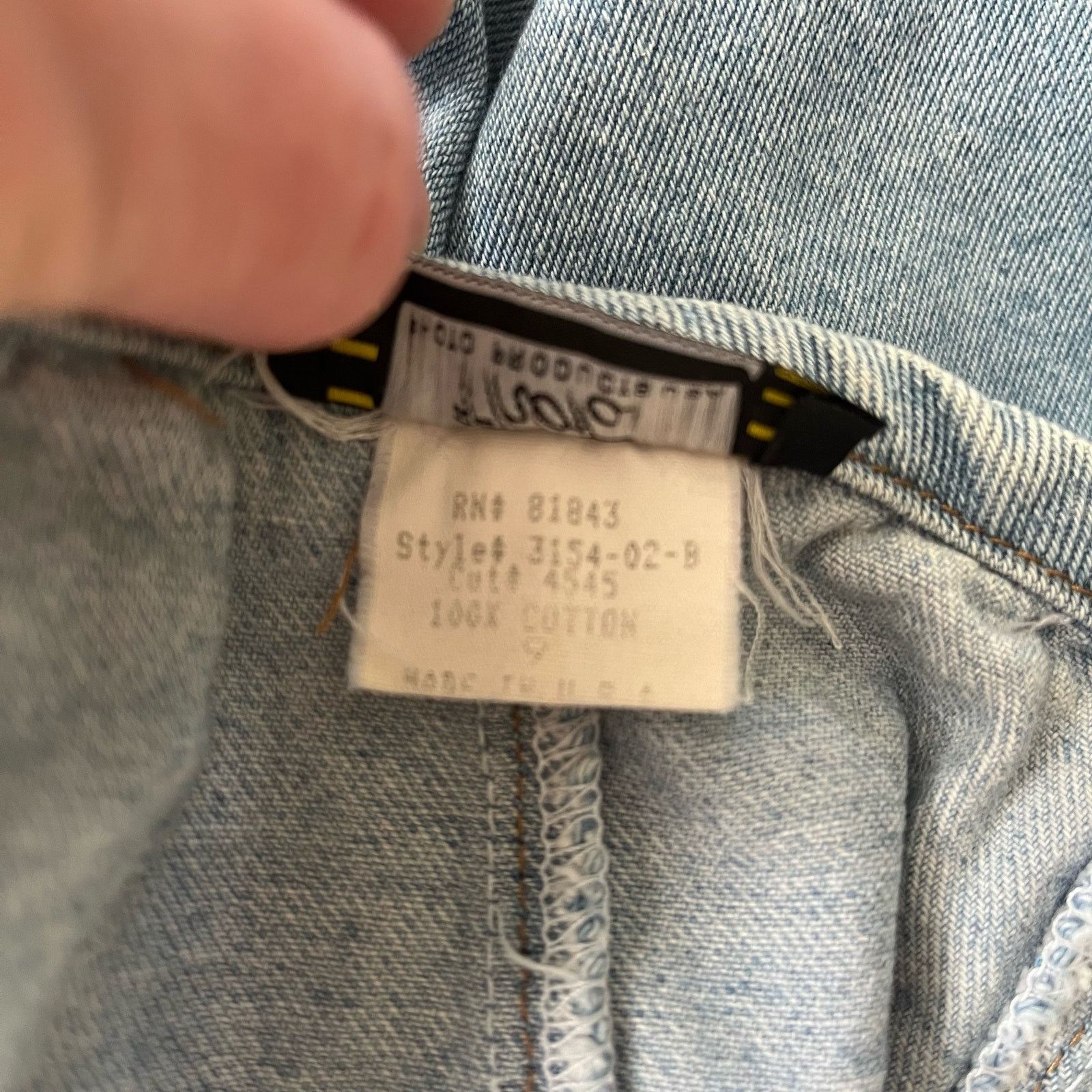 Vintage Y2k 90s Vintage Denim front button A-line skirt Women's 9 Size 28" / US 6 / IT 42 - 5 Thumbnail