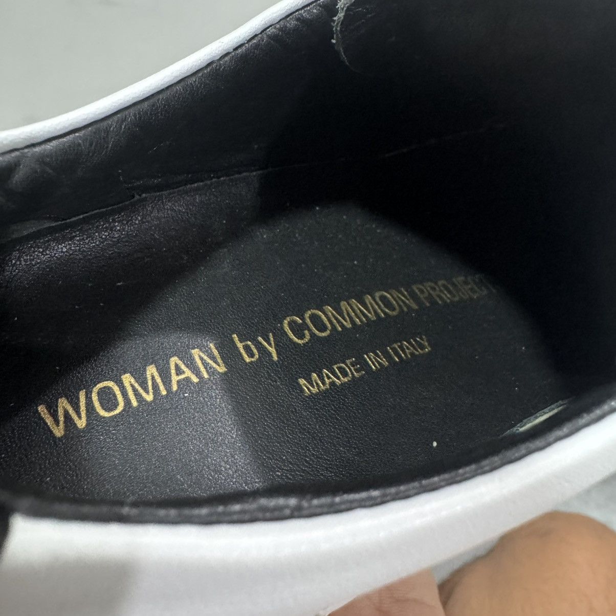 Common Projects Common Projects Women’s Achilles Low – White/Black Size US 5 / IT 35 - 23 Thumbnail