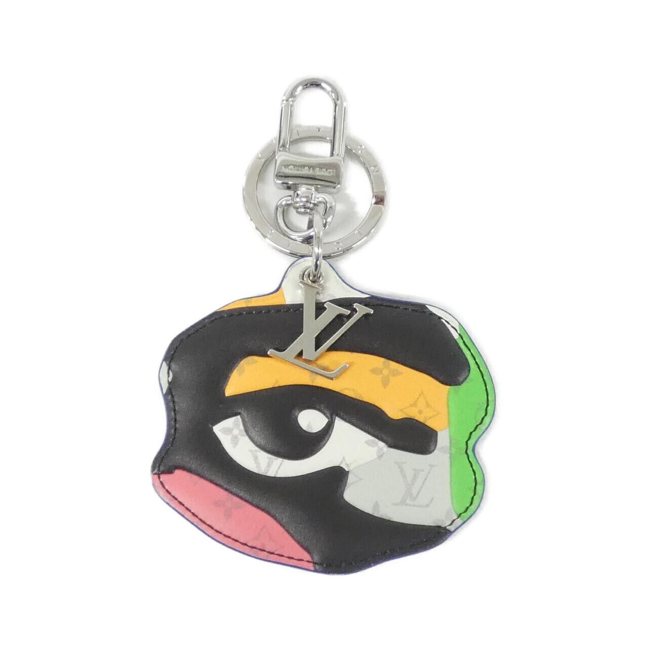 Louis Vuitton Louis Vuitton Louis Vuitton LV Portrait Monogram Key Holder Textile Key Chain M01402 DUTY FREE for USA Size ONE SIZE - 1 Thumbnail