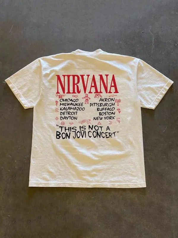 Vintage Kusuno x Hada Loose Letter Print Short Sleeve T Shirt White Size US XL / EU 56 / 4 - 4 Thumbnail
