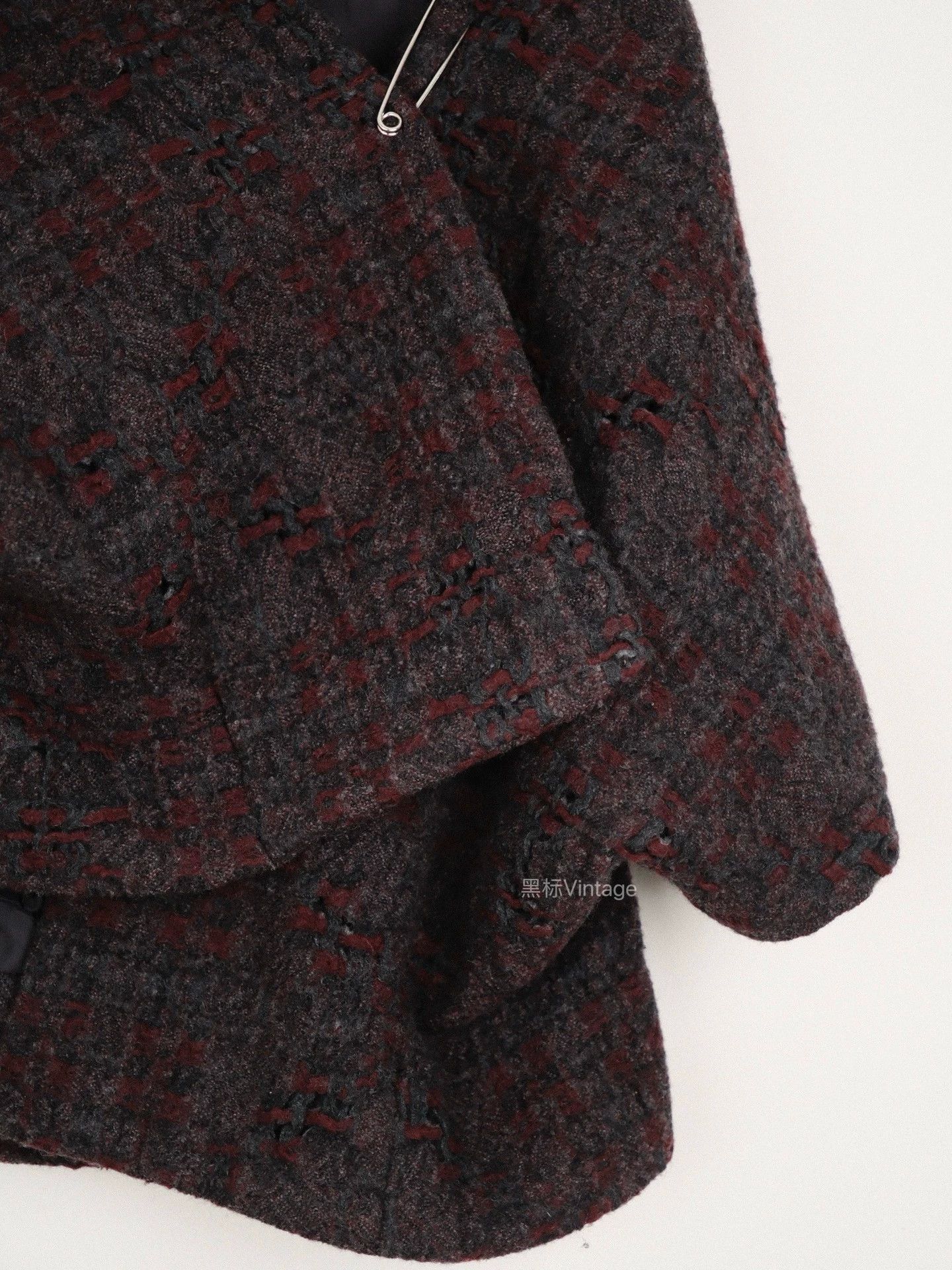 Yohji Yamamoto Yohji Yamamoto 15ss Vintage Deformed Kimono Cape Women Size XS / US 0-2 / IT 36-38 - 3 Thumbnail