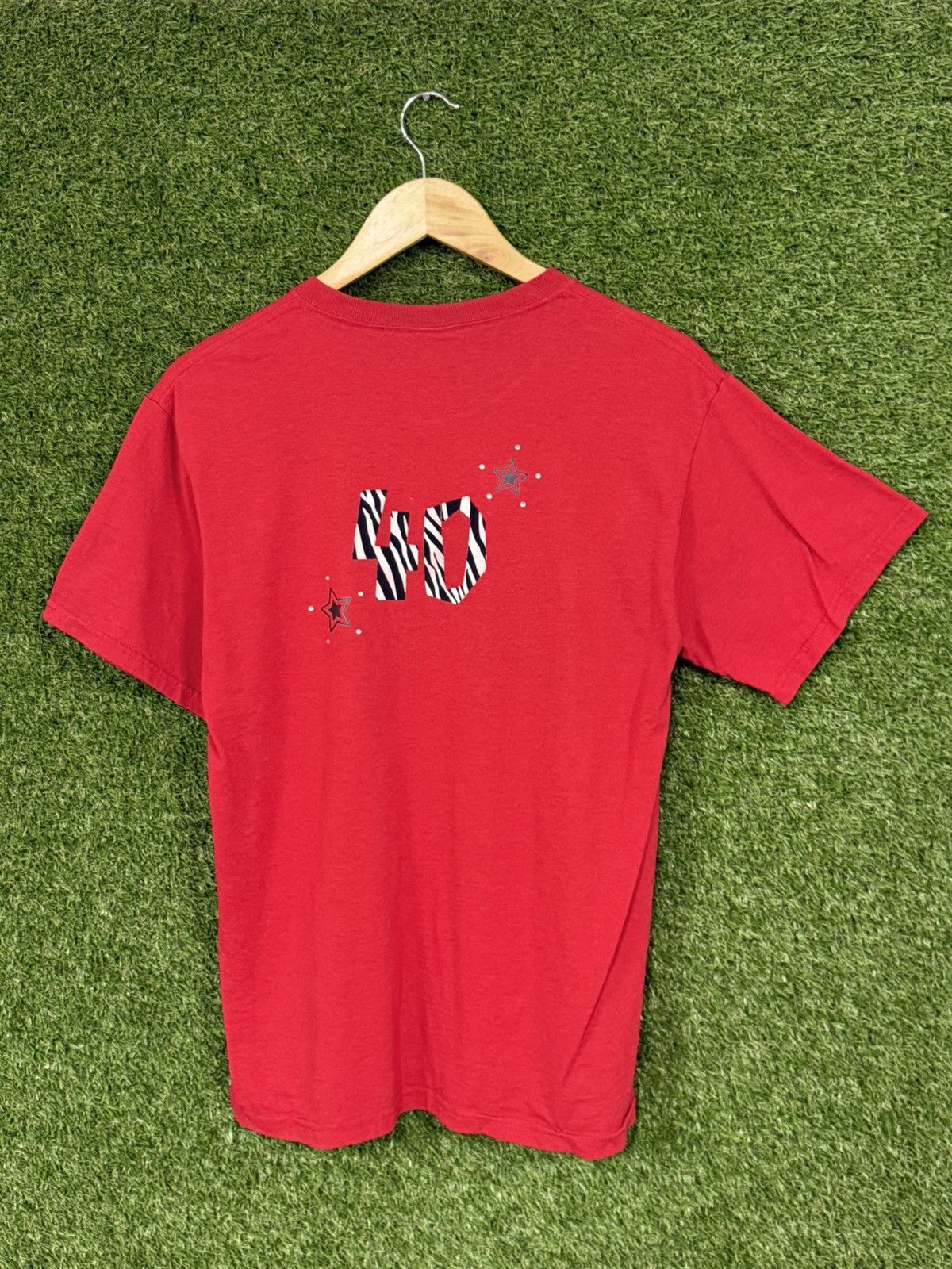 Vintage Vintage Jerzees Custom I Love Football Heart Red Medium Tee Size US M / EU 48-50 / 2 - 3 Thumbnail