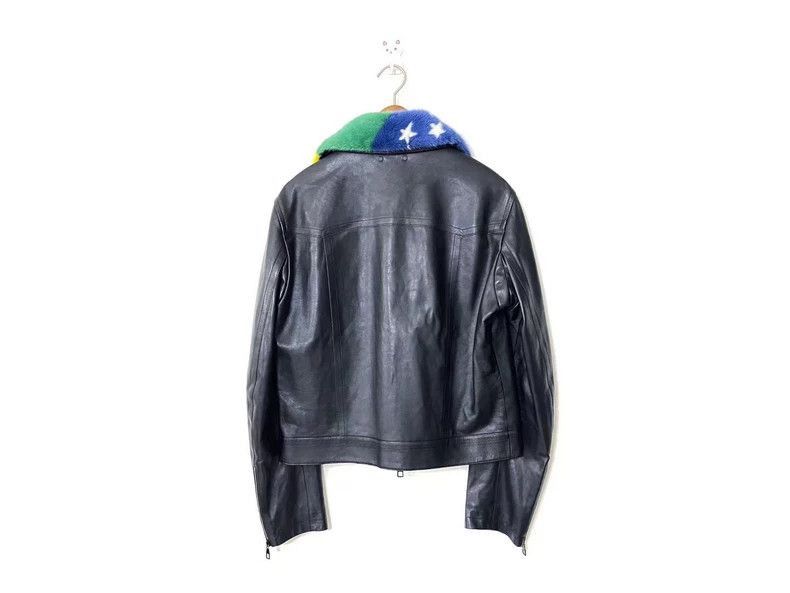 Louis Vuitton Louis Vuitton LV mink fur flag fur collar leather coat-2507 Size US M / EU 48-50 / 2 - 2 Thumbnail