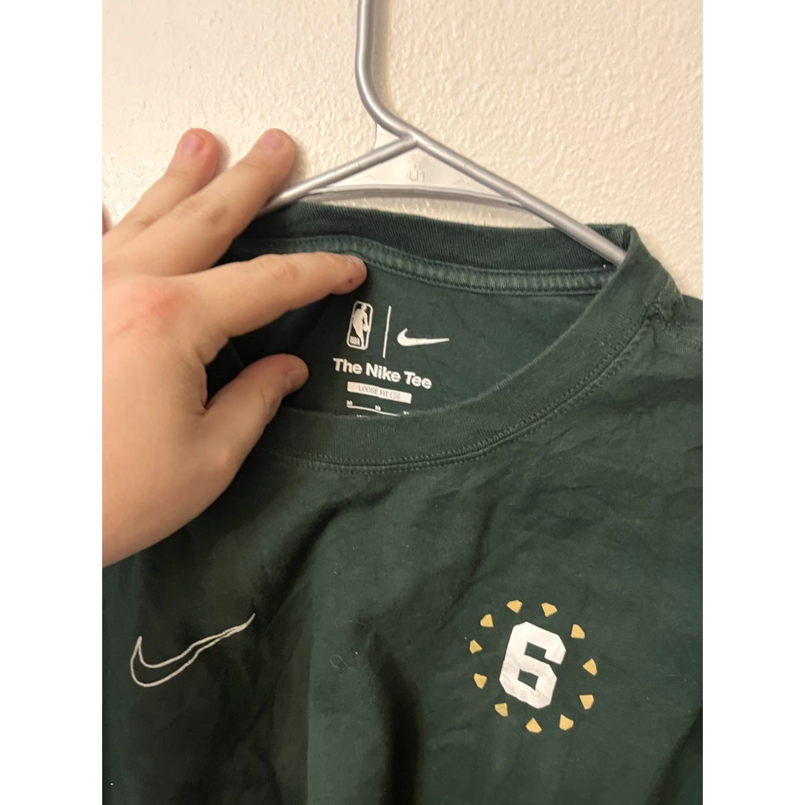Nike Nike NBA Boston Celtics T-Shirt Men Green M DV5847-330 Medium Size US M / EU 48-50 / 2 - 2 Thumbnail