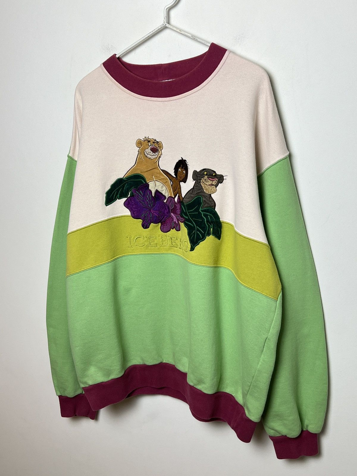 Iceberg iceberg jungle book disney cotton sweatshirt y2k 90s vintage Size US XL / EU 56 / 4 - 2 Thumbnail