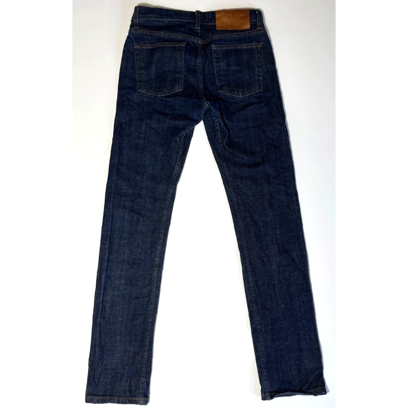 Vintage Naked & Famous Denim Weird Guy Stretch Selvedge Jeans Men’s 30x33 Blue Denim Slim Straight 5-Pocket City USA Vintage/Classic – Mens Size US 30 / EU 46 - 4 Thumbnail