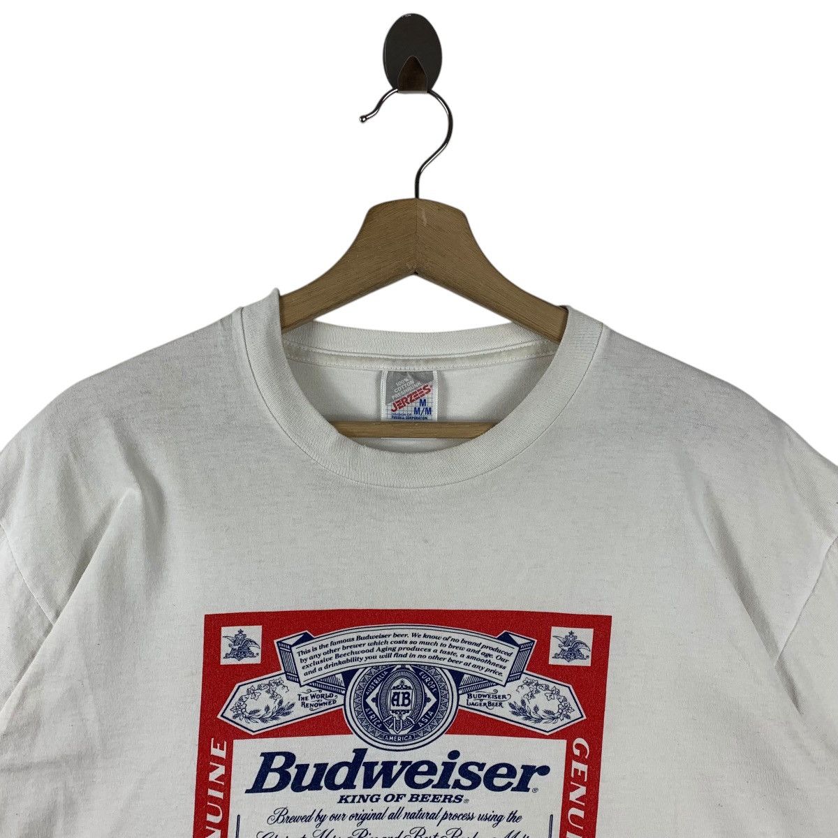 Budweiser × Vintage Vintage BUDWEISER big print tee Size US M / EU 48-50 / 2 - 2 Thumbnail