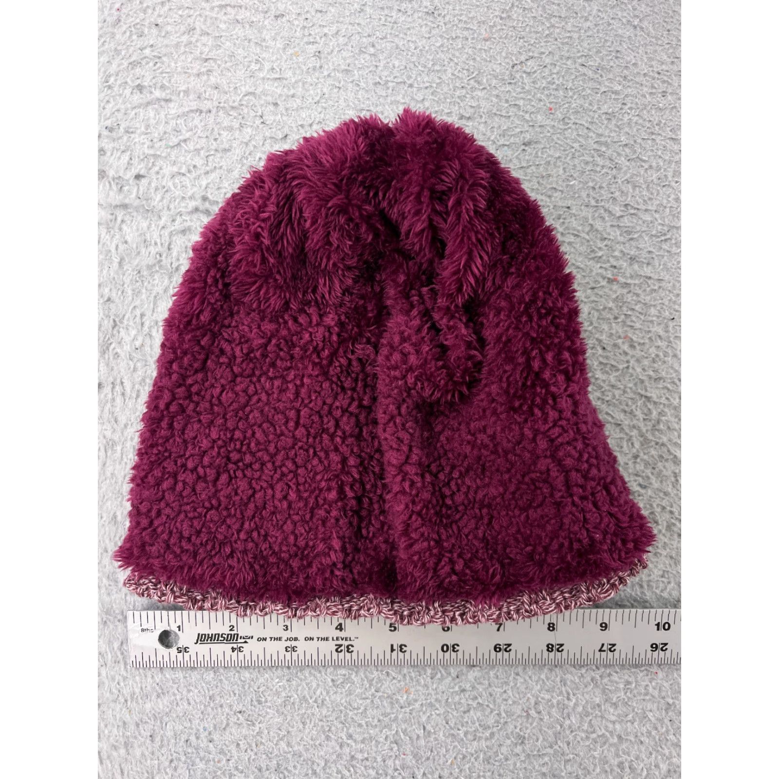 Vintage Heat Holders Beanie Women One Size Purple Knit Lined Thermal Ski Winter Womens Size ONE SIZE - 6 Thumbnail