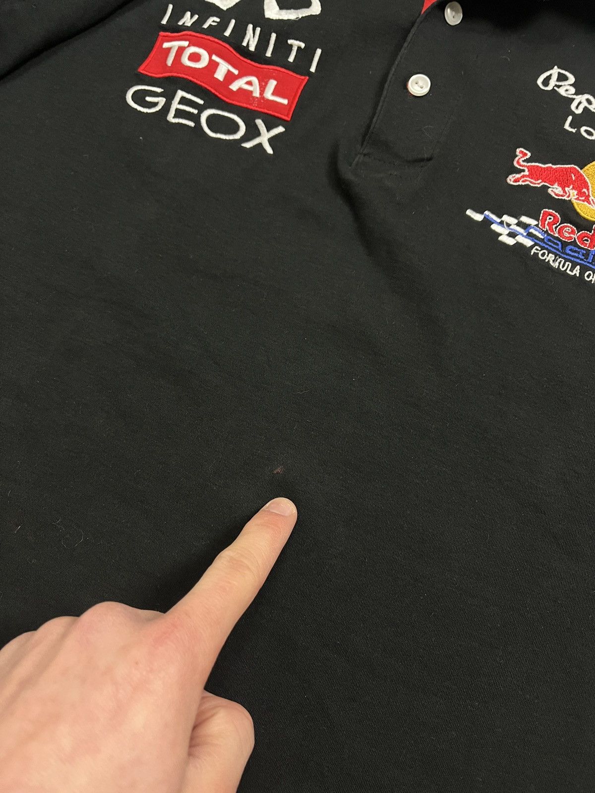 Formula 1 × Pepe Jeans × Red Bull Vintage Red Bull Infinity Racing Polo Shirt F1 Grand Prix Size US M / EU 48-50 / 2 - 10 Thumbnail