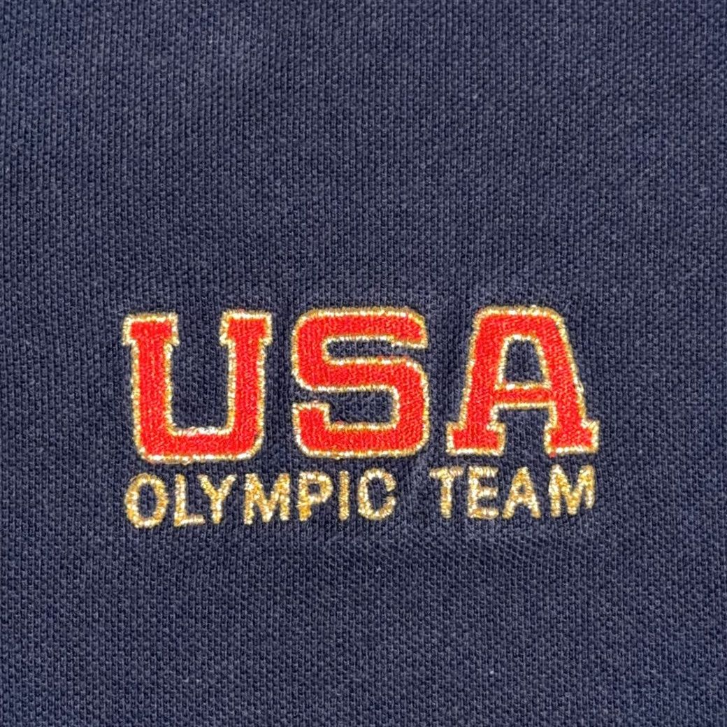 Champion VINTAGE Champion Atlanta USA 90s Polo Shirt Mens Blue Large Casual Shirt Size US L / EU 52-54 / 3 - 4 Thumbnail
