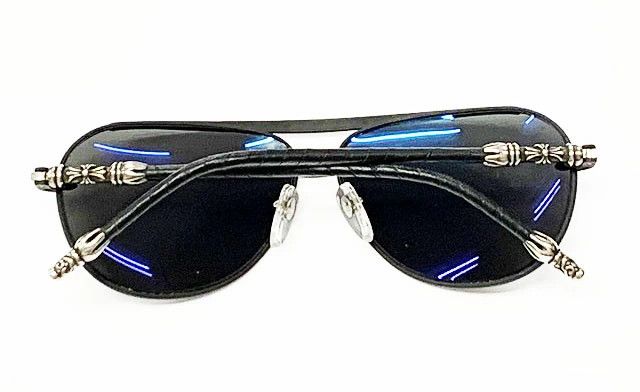 Chrome Hearts CHROME HEARTS MUNCHER Teardrop Sunglasses Black Size ONE SIZE - 2 Thumbnail