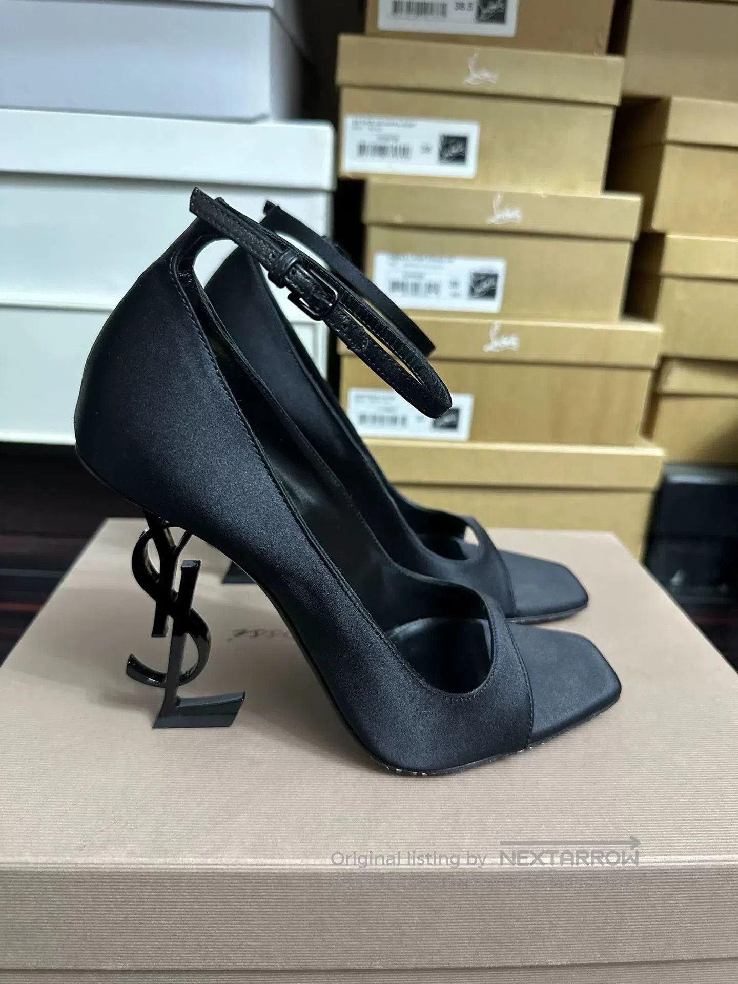 Saint Laurent Paris Saint Laurent YSL Women's High Heels Size 38. Size US 7 / IT 37 - 2 Thumbnail