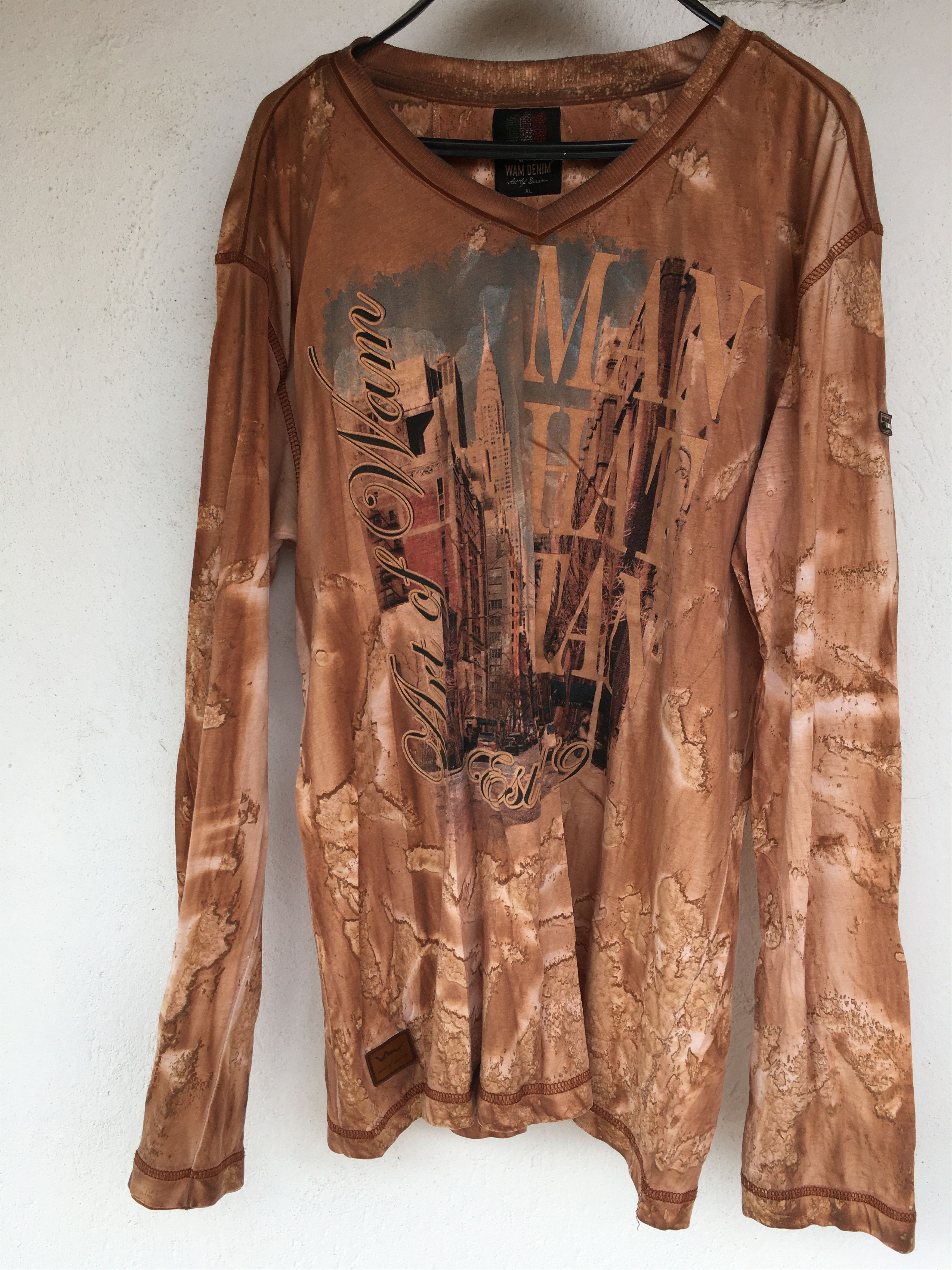 Other Vintage Y2k longleeve with print, XL Size US XL / EU 56 / 4 - 1 Thumbnail