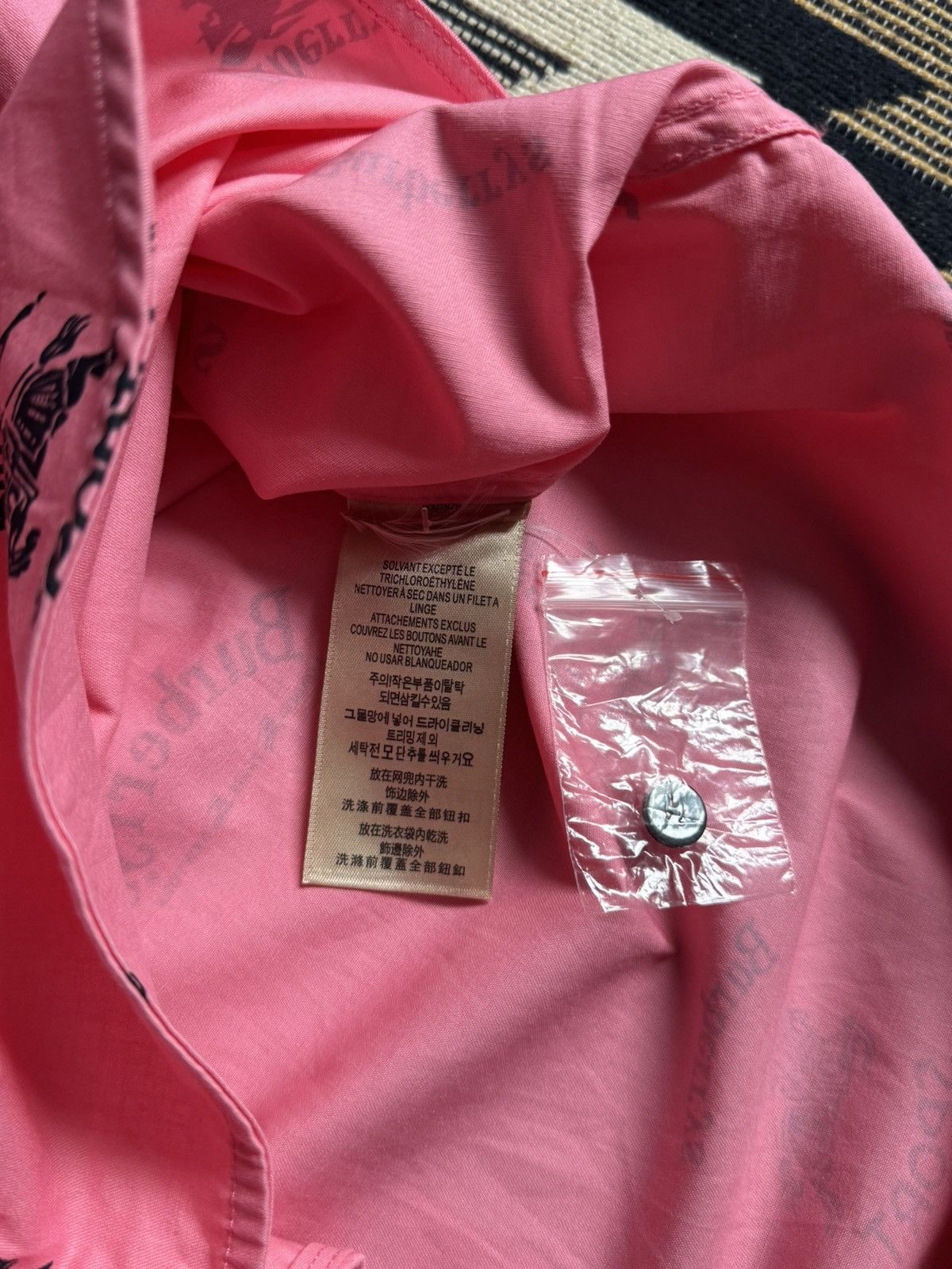 Other ❗️RARE❗️Burberrys Sport Monogram Short Sleeve Button Up Shirt Size US M / EU 48-50 / 2 - 12 Thumbnail