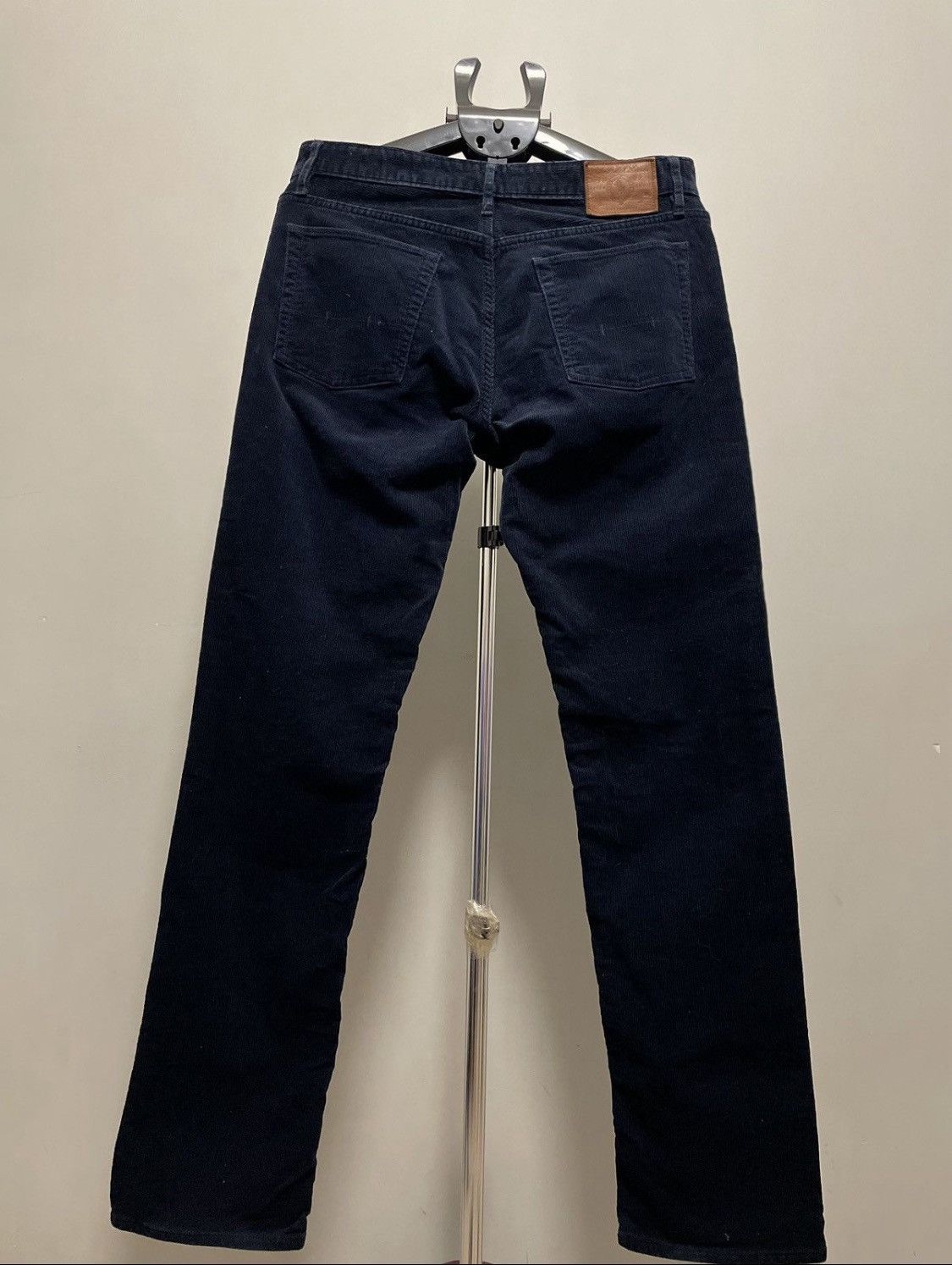 Polo Ralph Lauren × Ralph Lauren × Vintage Ralph Lauren Vintage Dark Blue Velvet Pants Size US 32 / EU 48 - 1 Thumbnail