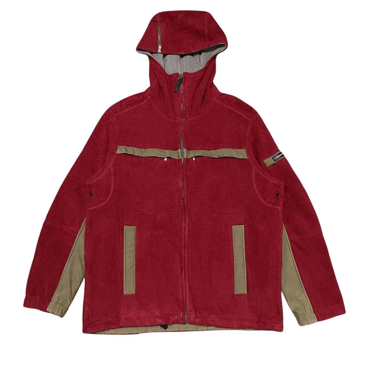Tommy Hilfiger Vintage Tommy Hilfiger Fleeve Zipper Jacket Size US M / EU 48-50 / 2 - 1 Thumbnail