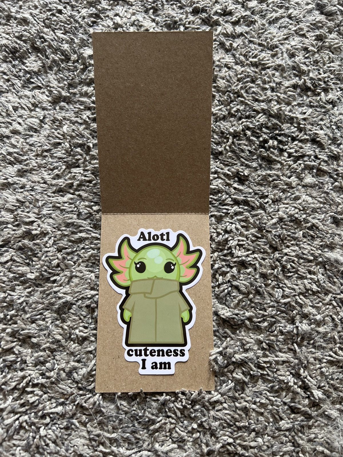 Star Wars XOXO Alotl! Alotl Cuteness I Am Sticker Size ONE SIZE - 1 Thumbnail