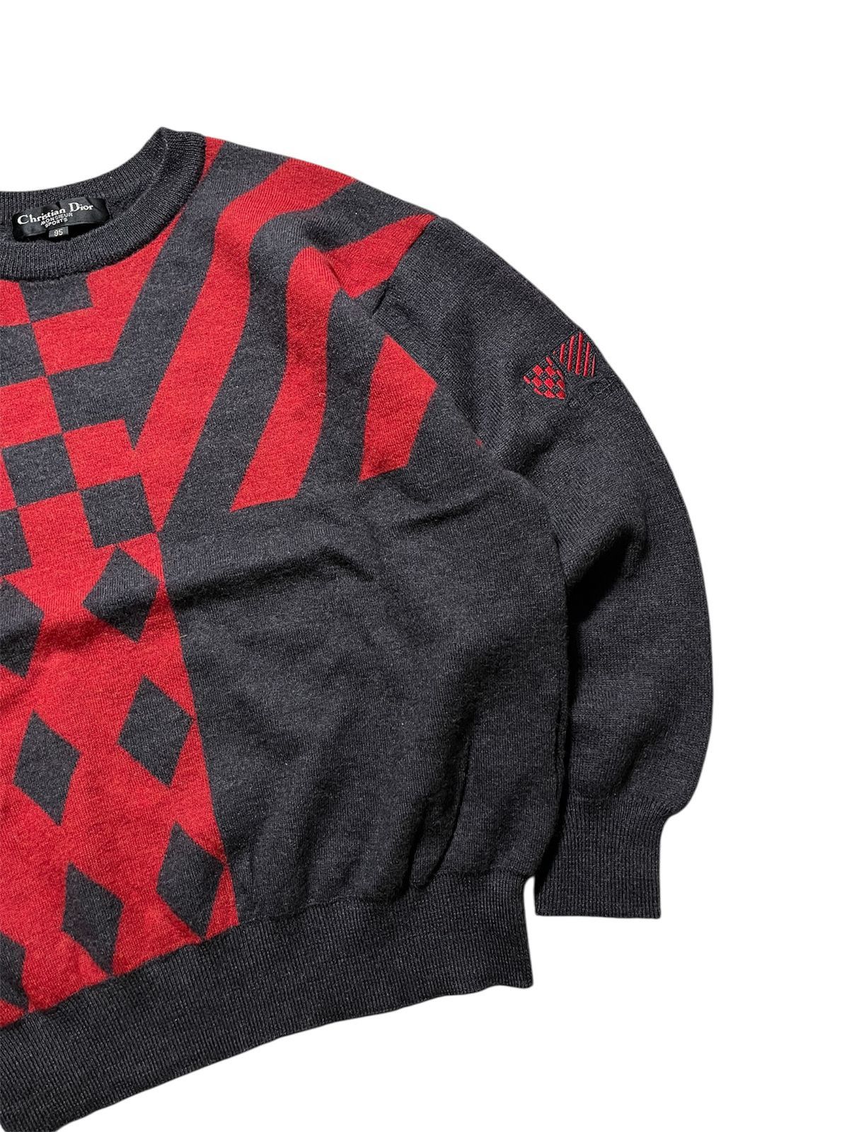 Christian Dior Monsieur 90s Archieve Christian Dior Knitted Sweatershir Size US M / EU 48-50 / 2 - 9 Thumbnail