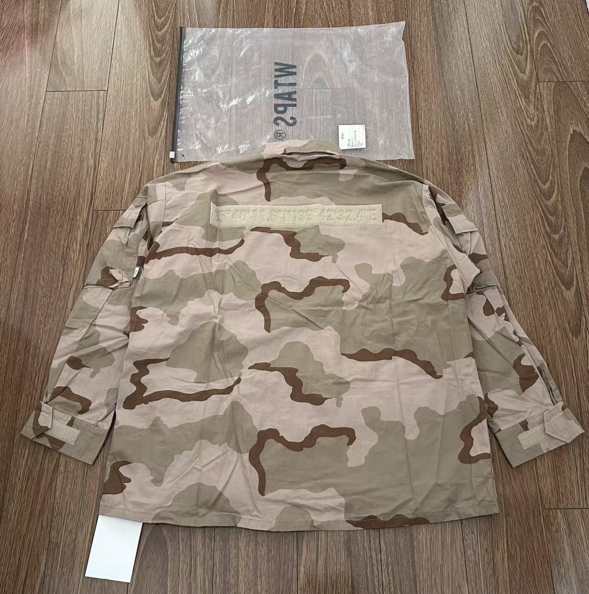 Wtaps WTAPS MODULAR LS 02 SHIRT COTTON RIPSTOP CAMO Size US L / EU 52-54 / 3 - 2 Thumbnail