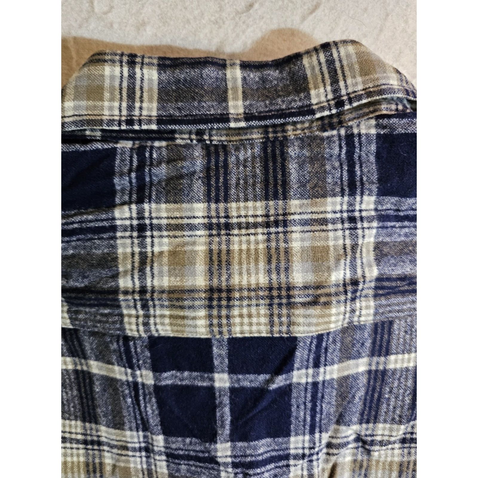 Pendleton VINTAGE Pendleton Board Shirt 100% Wool Blue Plaid Button-Up Mens L Size US L / EU 52-54 / 3 - 8 Thumbnail