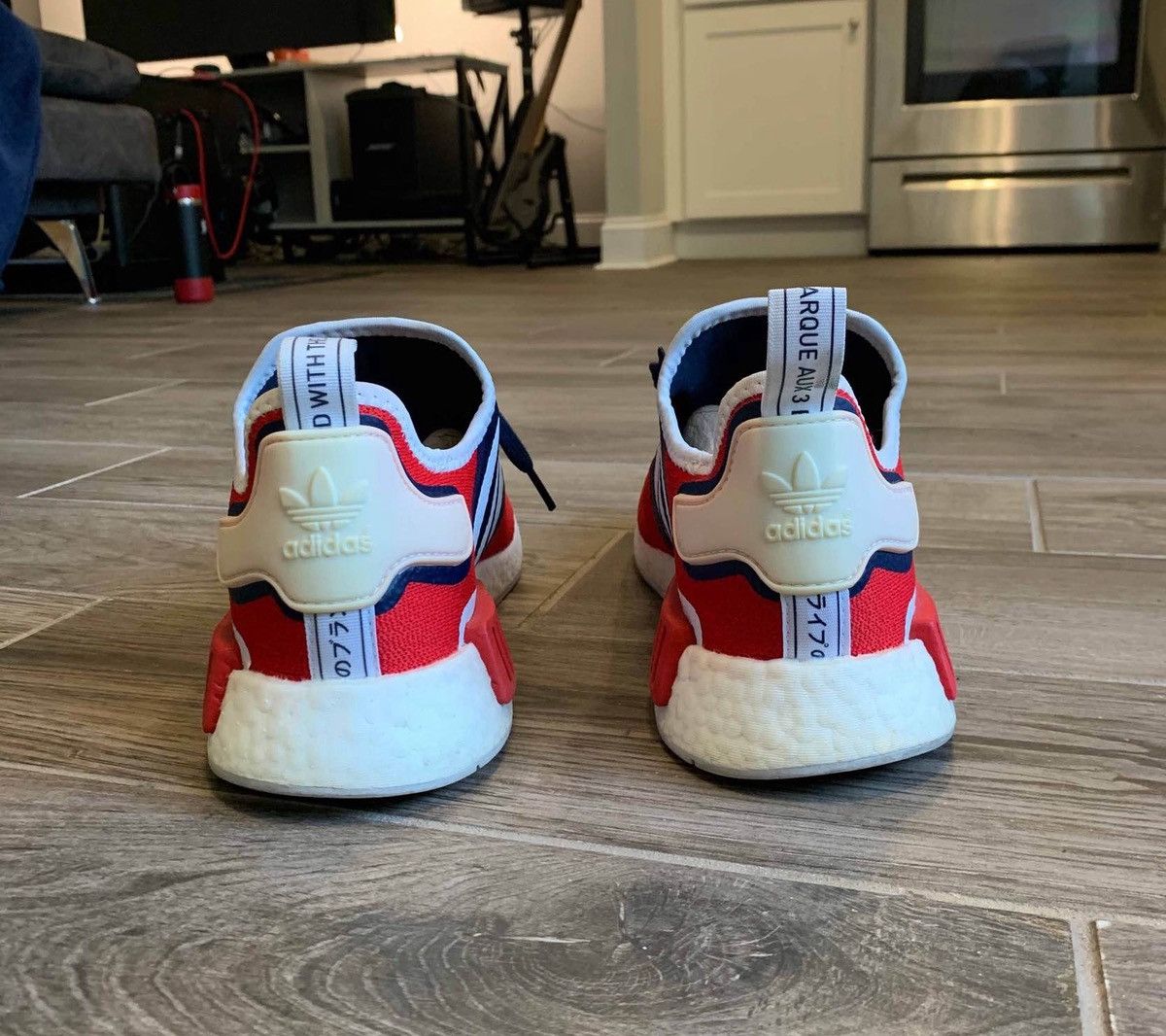 Adidas NMD_R1 “USA” Size US 11 / EU 44 - 4 Thumbnail