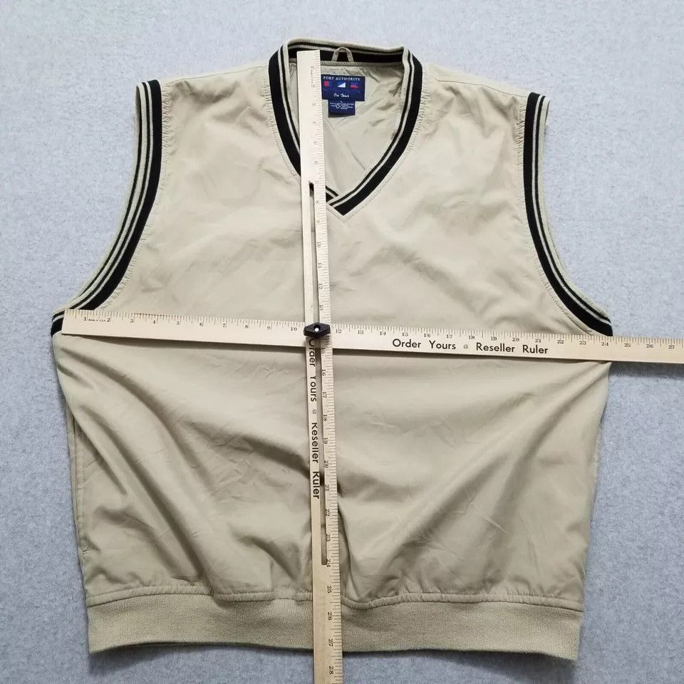 Port Authority Port Authority Vest Mens Large V Neck Pockets Windbreaker Size US L / EU 52-54 / 3 - 6 Thumbnail