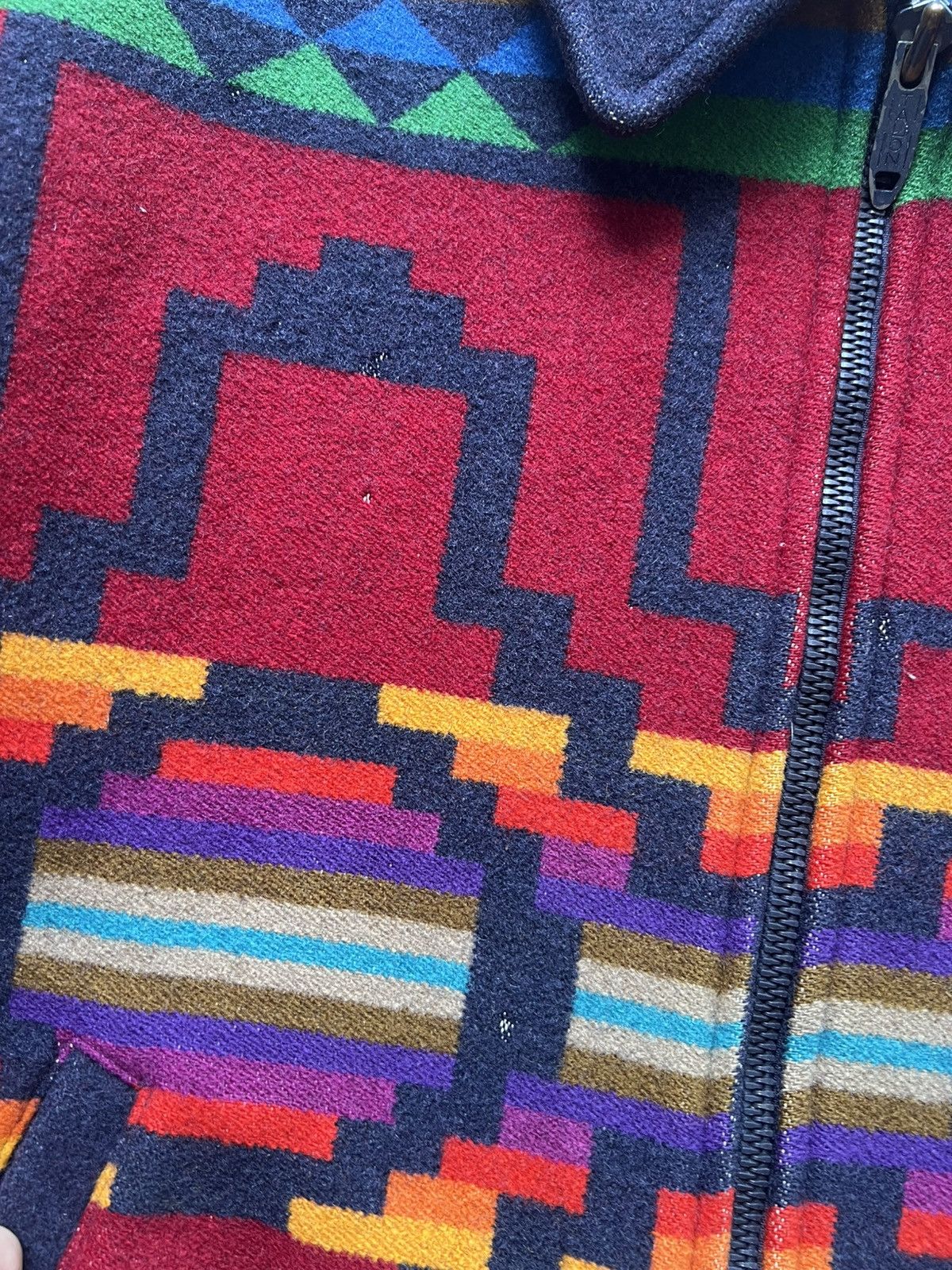 Vintage ‘70s Pendleton Aztec Blanket Wool Jacket Western Wear Size US L / EU 52-54 / 3 - 7 Thumbnail